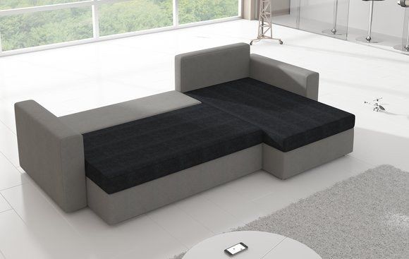 Divani: Design Ecksofa Schlafsofa Bettfunktion Couch Leder Polster – Nuovo e nell'imballaggio originale da Zug venduto da jvmoebel-schweiz 4