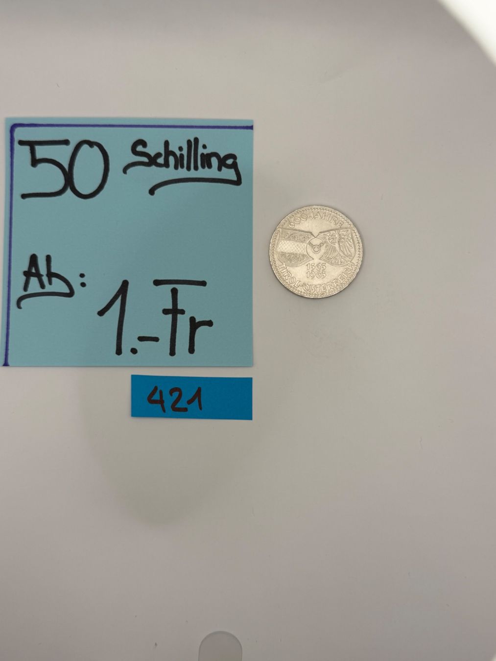 Tutti le monete: 50 Schilling Ab: 1.- Fr. – Usato da Engi venduto da kasi09 1