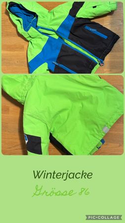 Winterjacke Grösse 86 in gutem Zustand