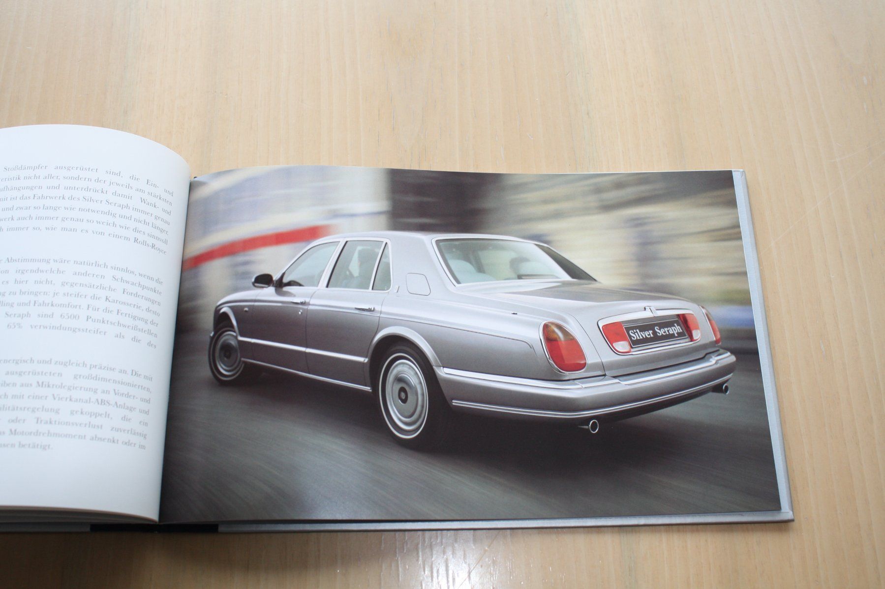 Rolls-Royce Documenti: Rolls Royce Silver Seraph Hardcover Prospekt 1998 Deutsch – Usato da Wikon venduto da erwin400 8