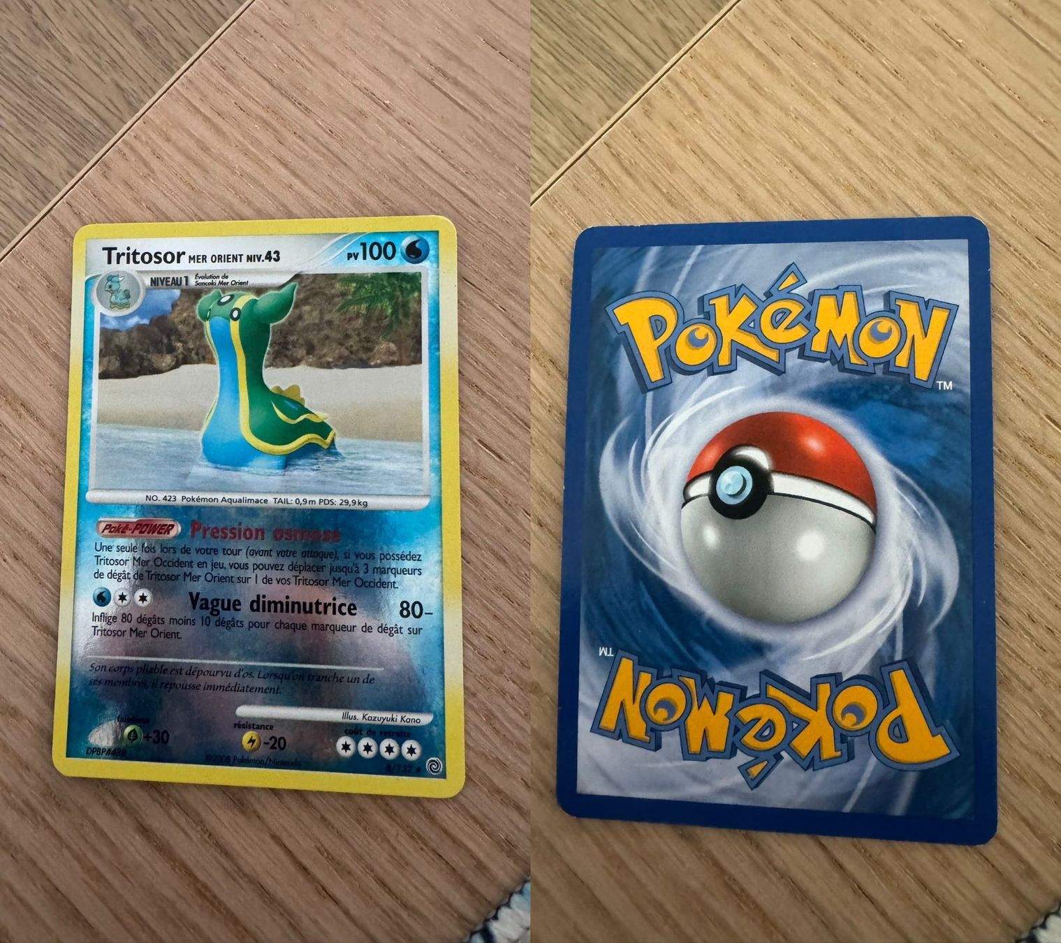 Pokémon Sammelbilder & Trading cards: Tritosor 8/132 reverse holo – Gebraucht aus Chavannes-Renens von skywalker1942