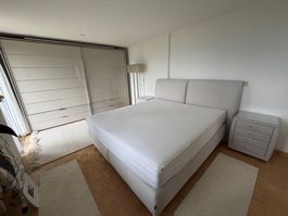Boxspringbett mit Kopfteil/Rückenlehne, Dieter Knoll