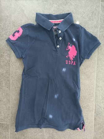 USPA Poloshirt dunkelblau Grösse XS