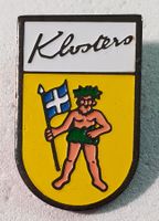 AA995 Pin Wappen Gemeinde Gemeindewappen Klosters Graubünden