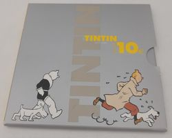 Tintin 10 Euro 2004 – 75e anniversaire – Argent 925