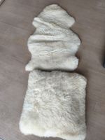 Cozy Sheepskin Rugs (2) - Perfect for Winter Warmth!