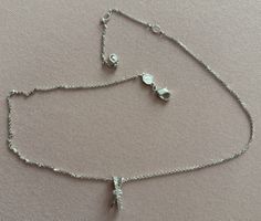 Swarovski Halskette mit Anhänger silberfarben neu!