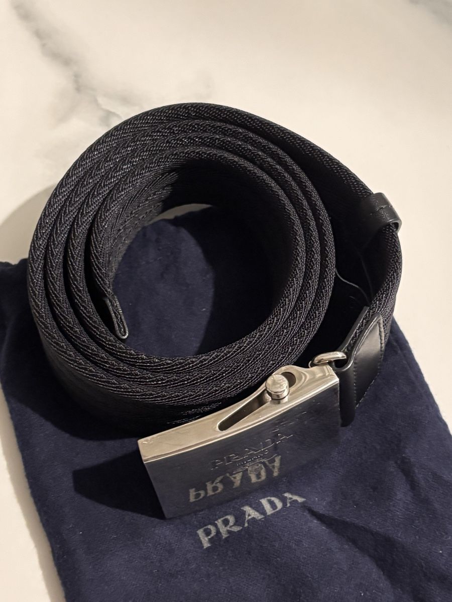 Prada Cinture: Prada woven nylon belt – Usato da Geneve venduto da allgood2010 7