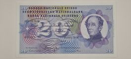 Note 20 FR 1970 ungefaltet