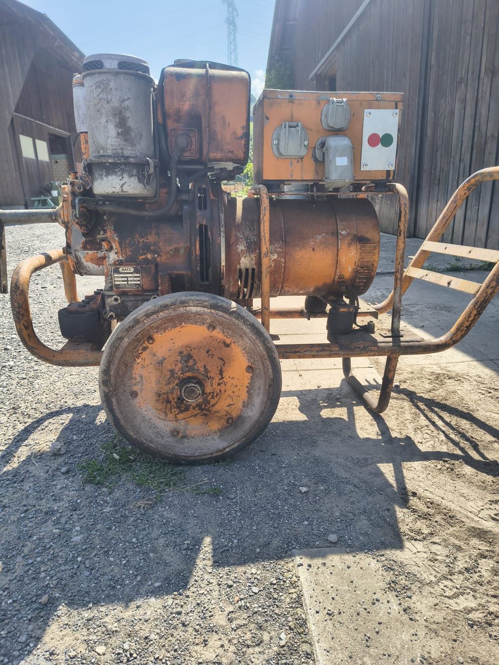Stromgeneratoren: Dieselgenerator Hatz 9 Ps – Gebraucht aus Brunnen von sil_5w7m 3