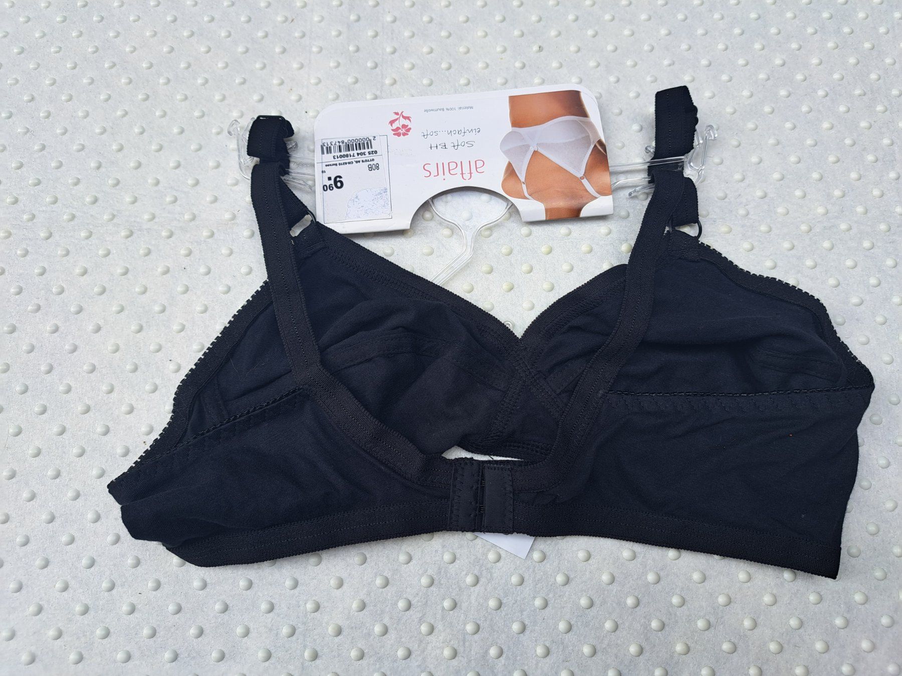 Altra biancheria intima: NEU! Affairs Soft BH Schwarz Gr. 80B Baumwolle – Nuovo e nell'imballaggio originale da Gysenstein venduto da joshuas81 2