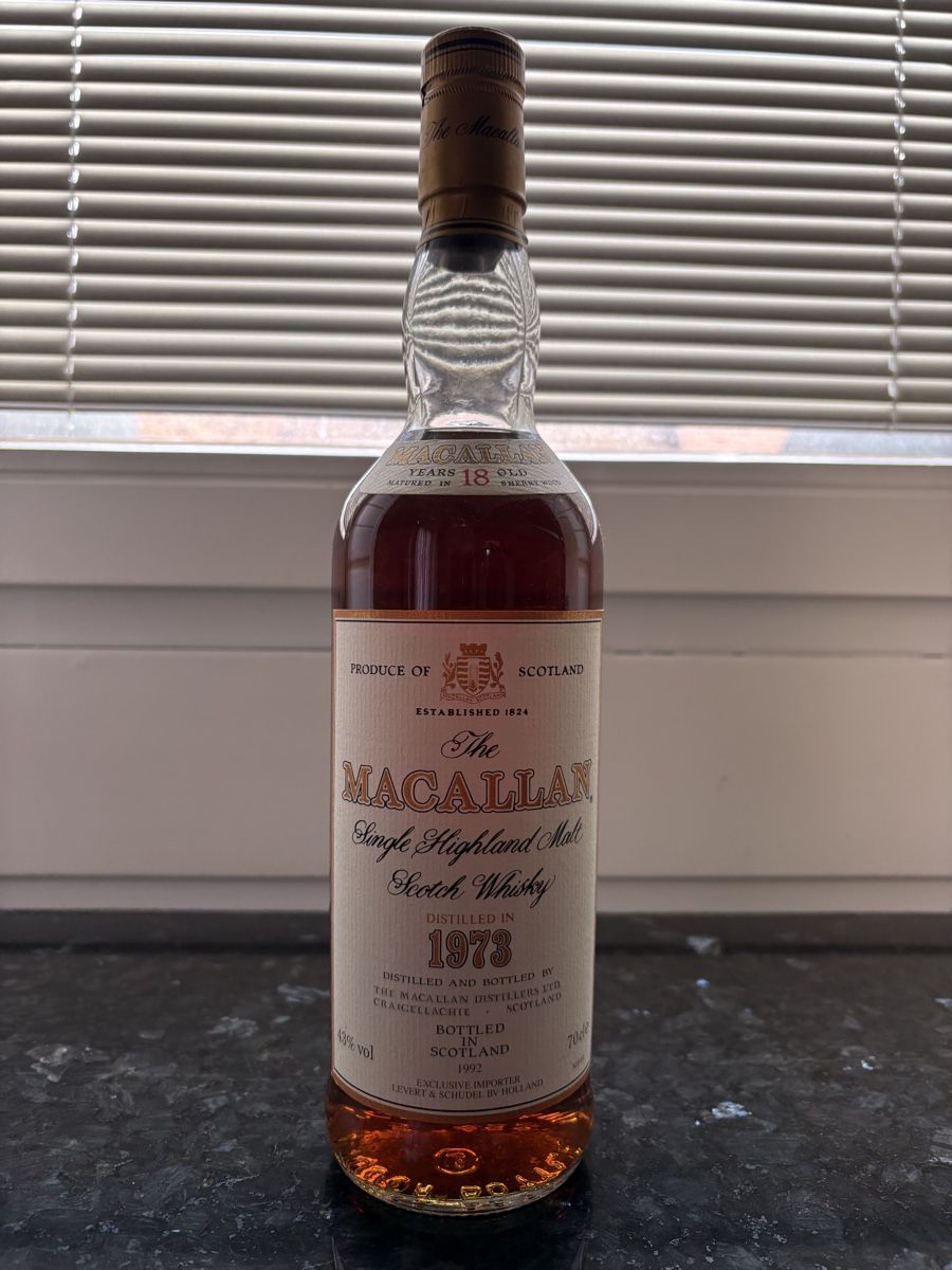 Macallan Spiritueux: Macallen Sherry 18 Years Jg. 1973 – Neuf avec emballage d'origine à Burgdorf par Hobby31 1