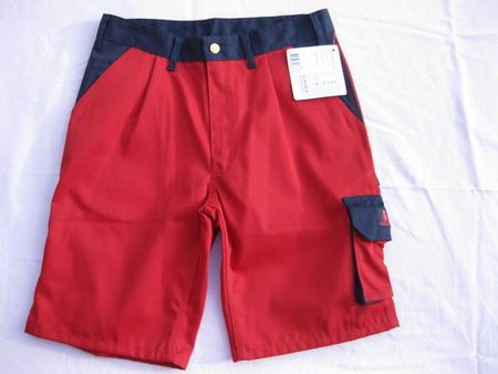 Arbeitsshorts Mascot Lido 41.5 rot-marine, Shorts, neu
