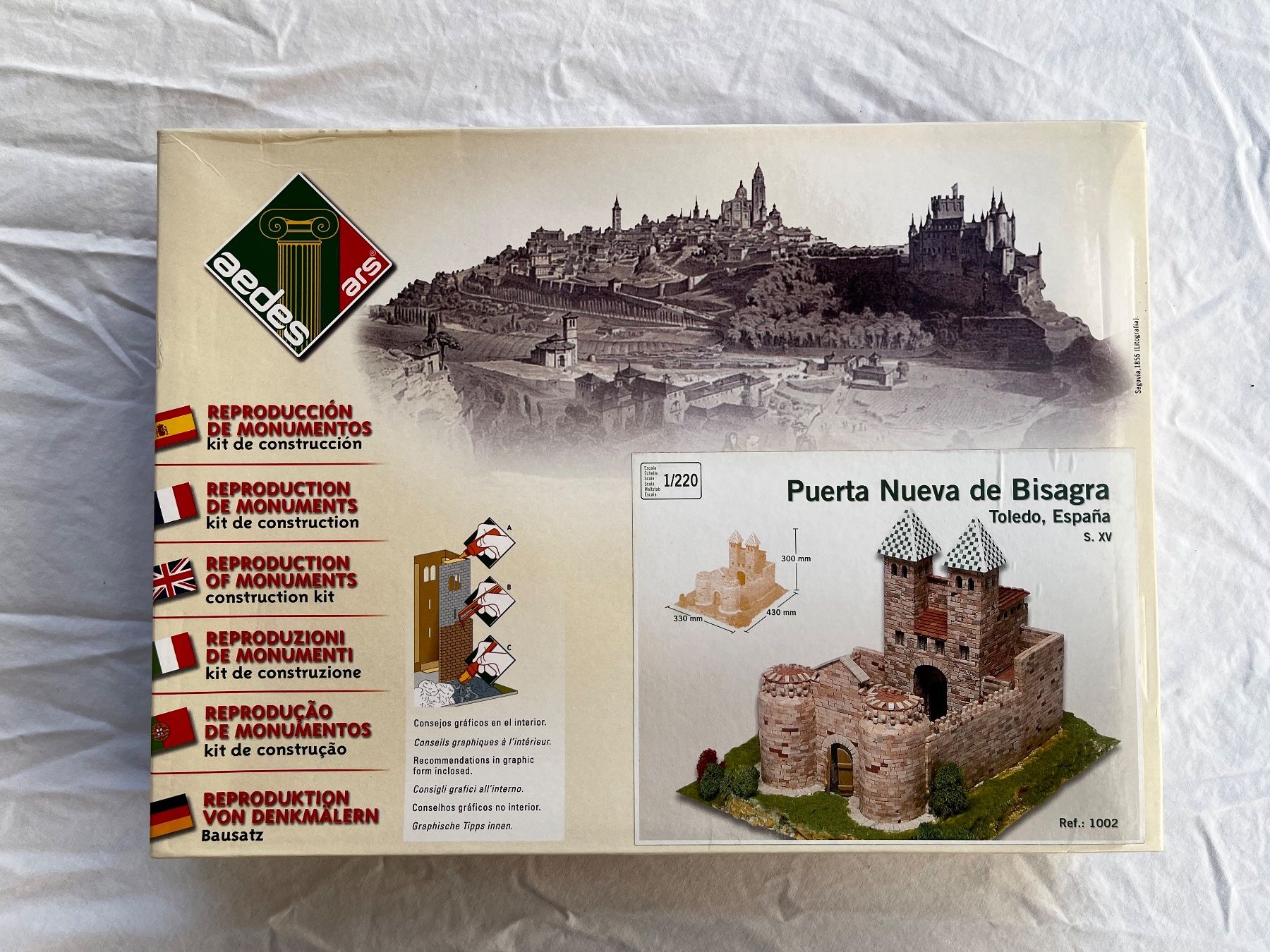 Kit di costruzioni: Modellbaukasten Puerta Nueva de Bisagra – Nuovo (secondo la descrizione) da Zürich venduto da gemuesebouillon