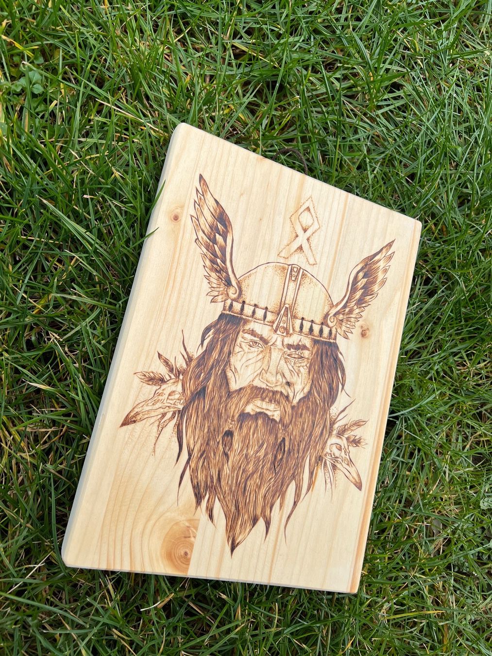 Foto & Immagini: Holz-Bild Odin – Usato da Sternenberg venduto da Coocoo 2