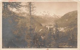 St. Moritz (GR) – Suvretta-Haus mit dem Piz la Margna