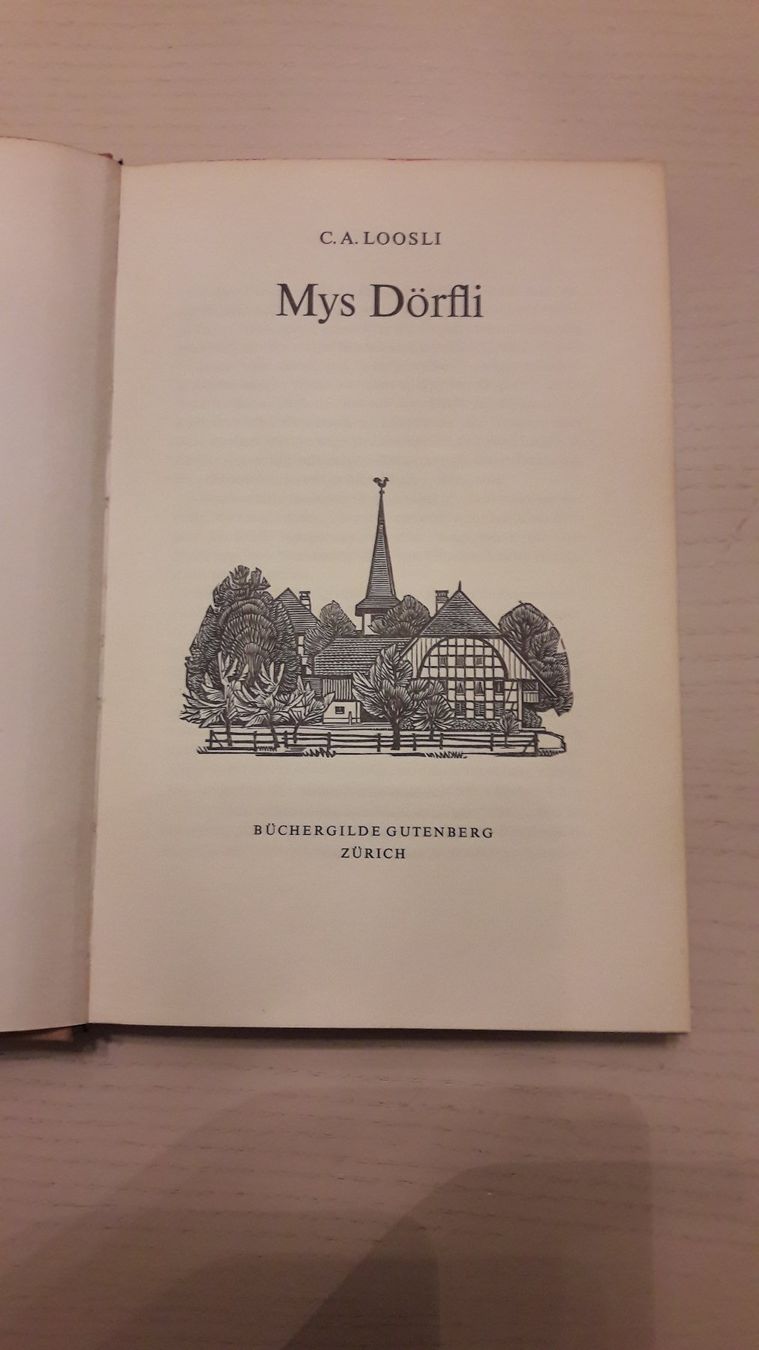 Bücher: Schweizer Buch "Mys Dörfli" – Gebraucht aus Lenzburg von StevieD 1