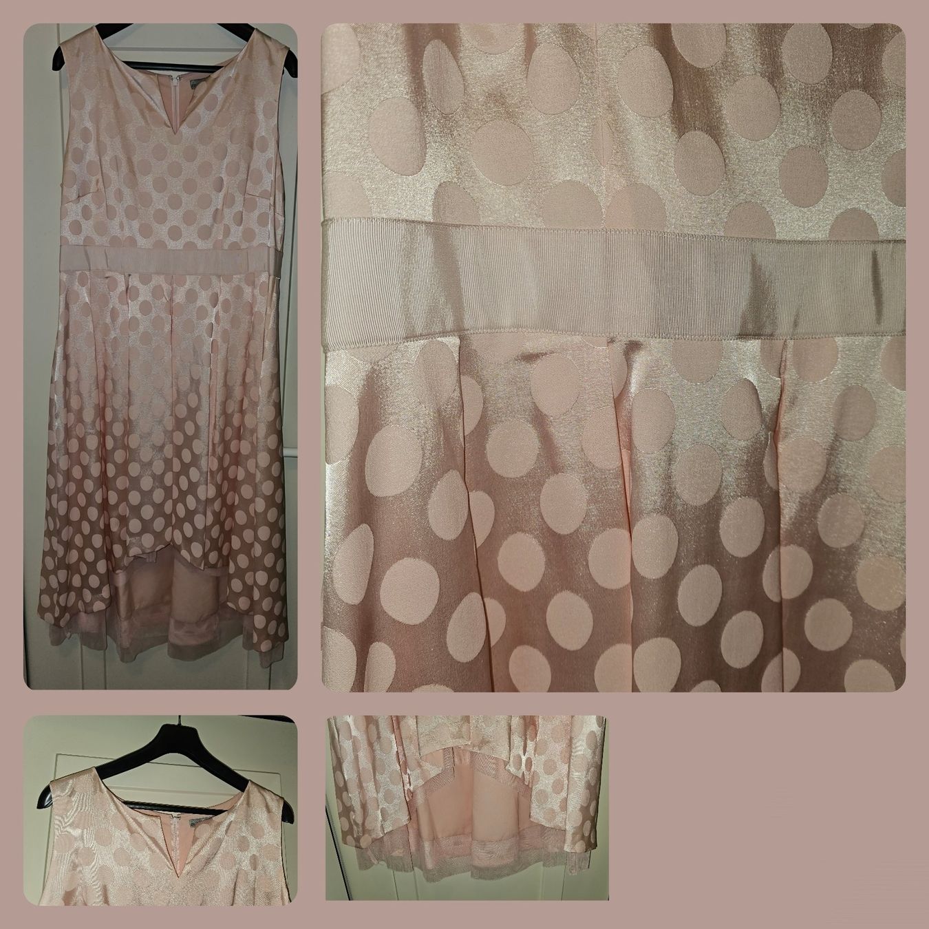 Vestiti: Cocktailkleid von Ashley Brooke, rosa, 46 – Nuovo (secondo la descrizione) da Heiden venduto da Taronia