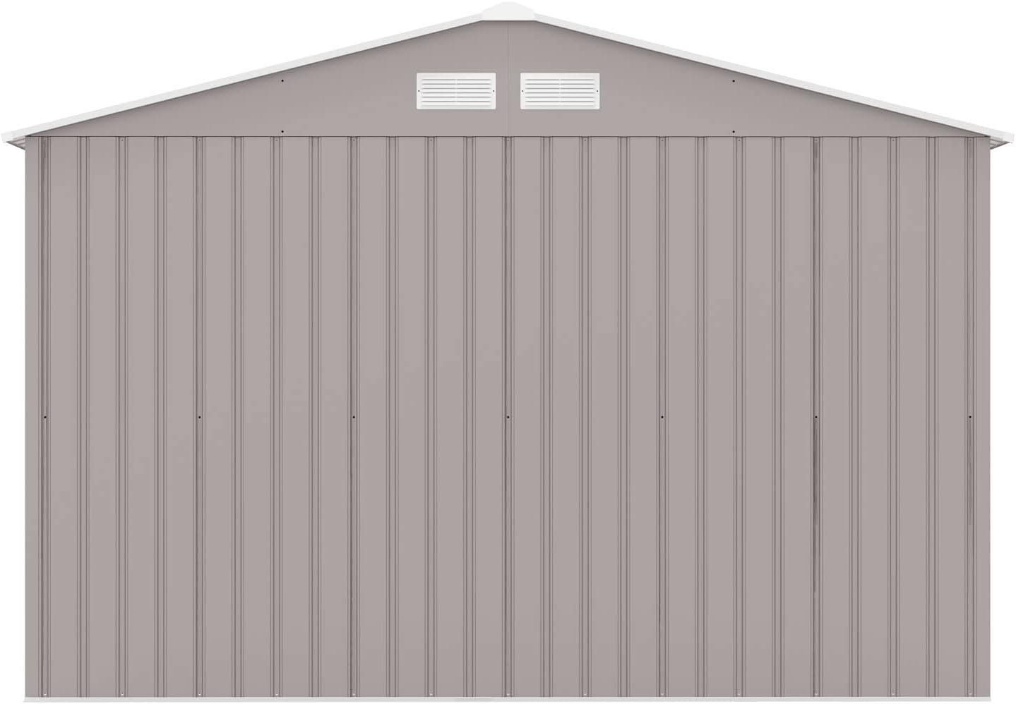 Casette da giardino & serre: HATTORO S300 Metall Gerätehaus Hellgrau – Nuovo e nell'imballaggio originale da Bottighofen venduto da zaap 7