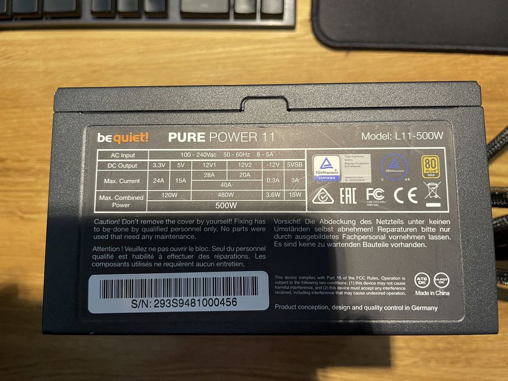 Be quiet Pure Power 11 500W | Kaufen auf Ricardo