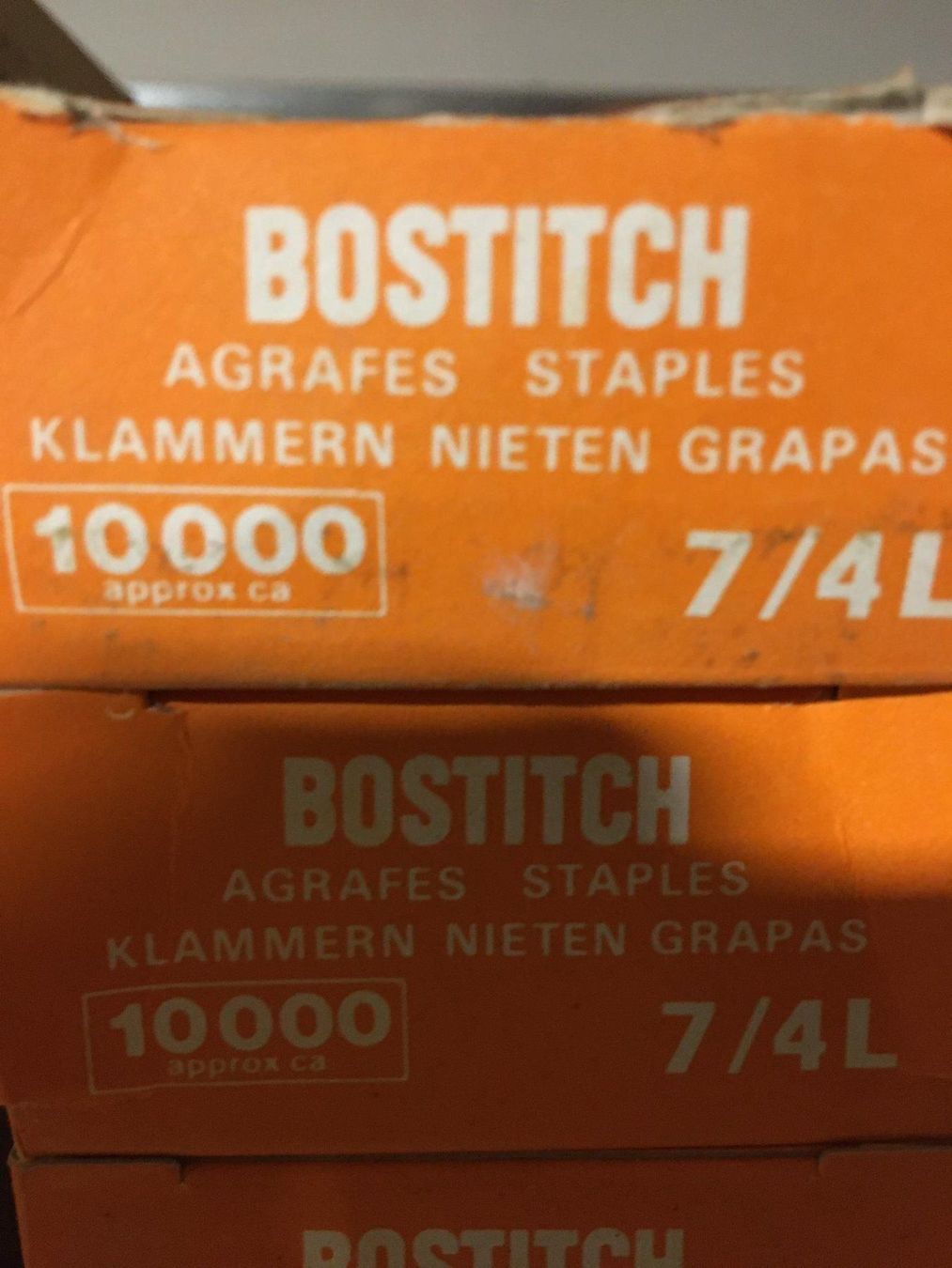 Bostitch Tutti gli attrezzi: Bostitchklammern 7/6mm – Nuovo e nell'imballaggio originale da Speicherschwendi venduto da Supersport 1