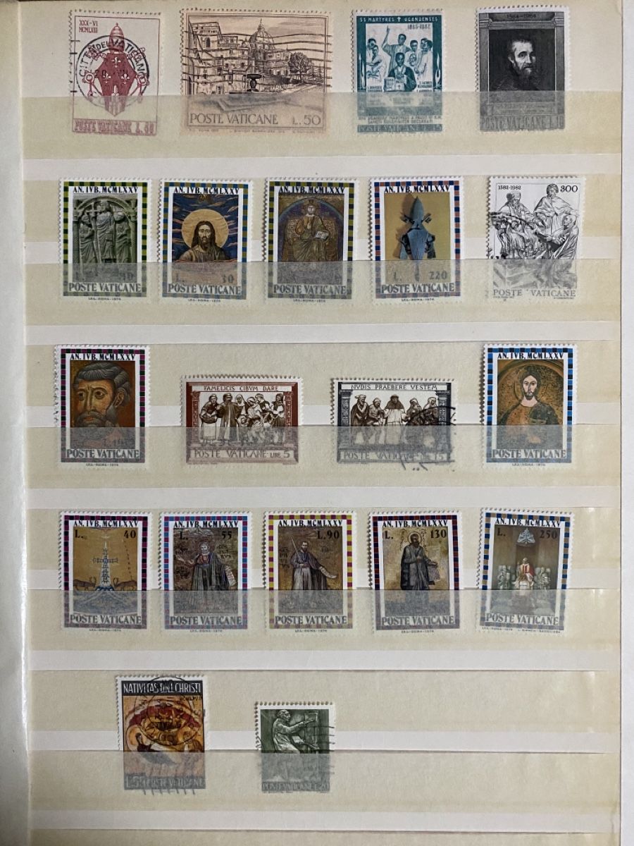 Alle Briefmarken: Timbres - Vatican – Gebraucht aus Petit-Lancy von Solcarm