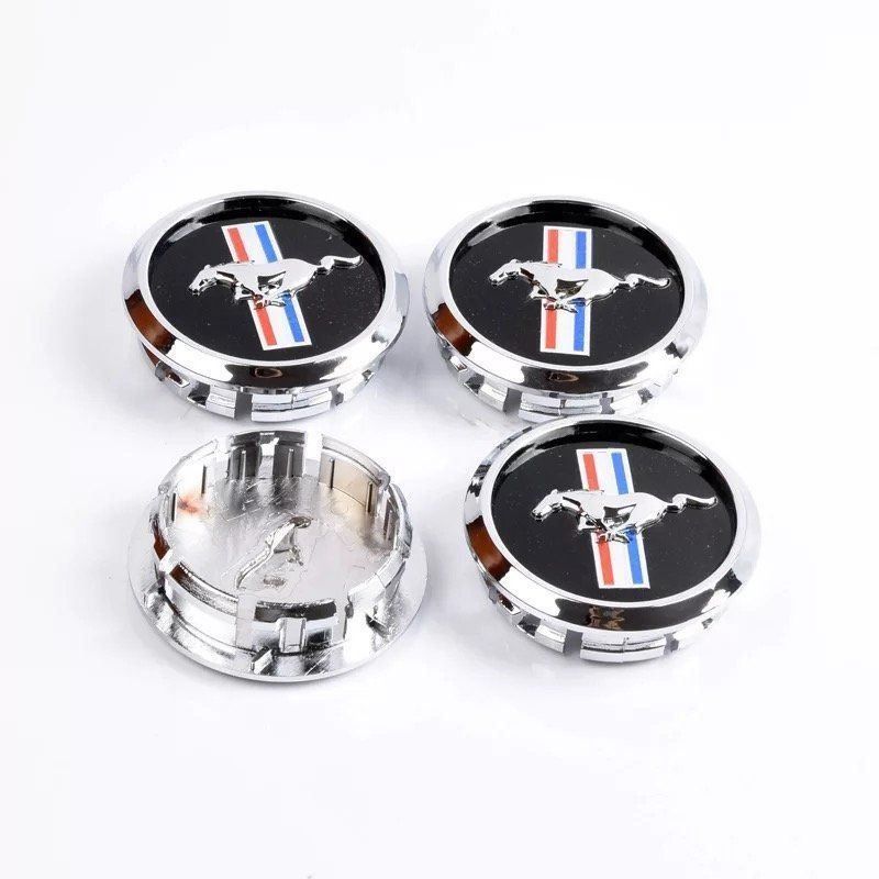 Tutti pezzi di ricambio auto: Mustang 68mm Radmitte Abdeckkappen – Nuovo e nell'imballaggio originale da Unterägeri venduto da RmOnline 6
