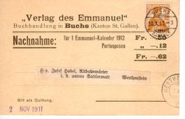 PK, Verlag des Emmanuel Buchs SG 1911