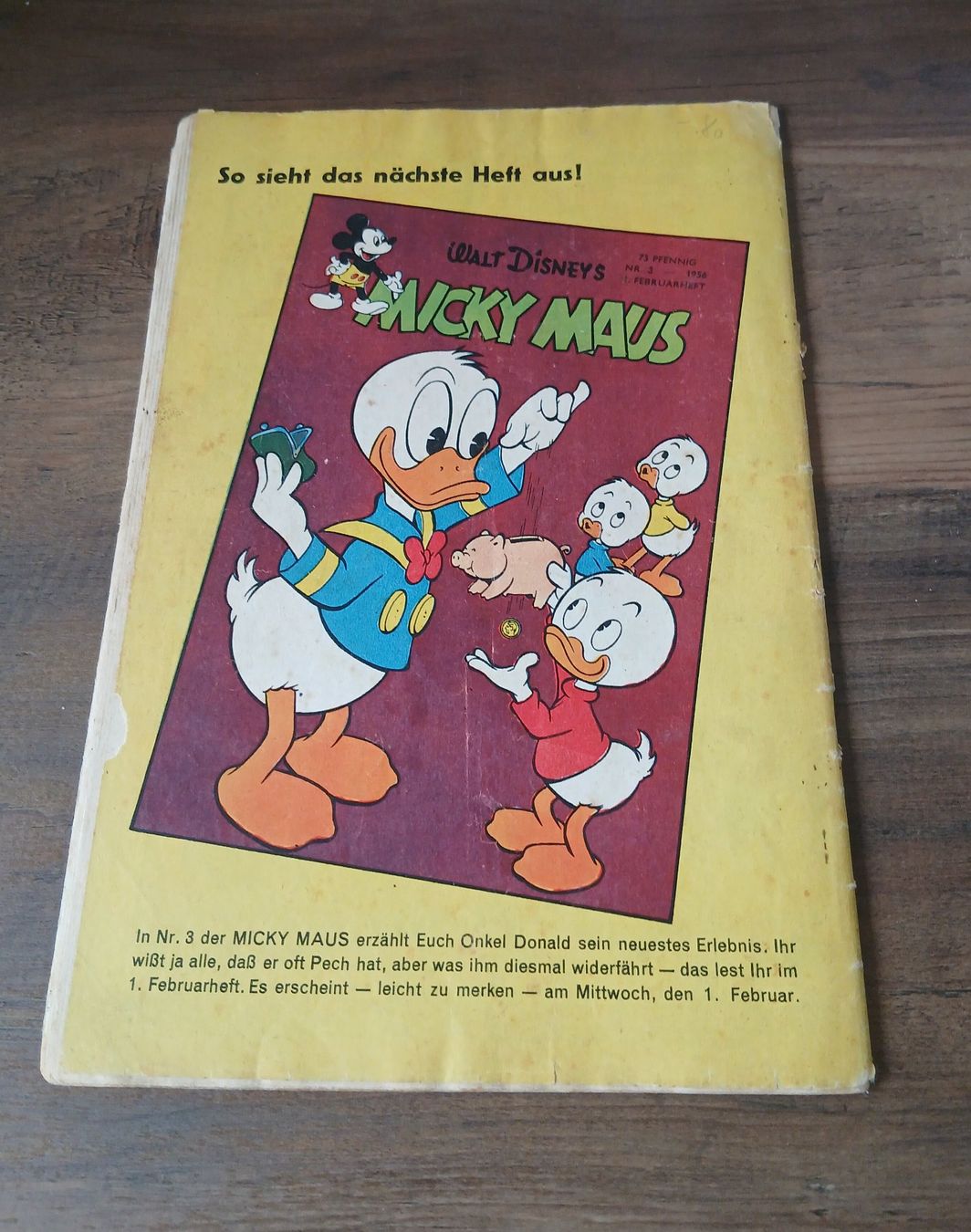 Fumetti: Micky Maus Heft von 1956 – Usato da Märwil venduto da Chi_87pp 1