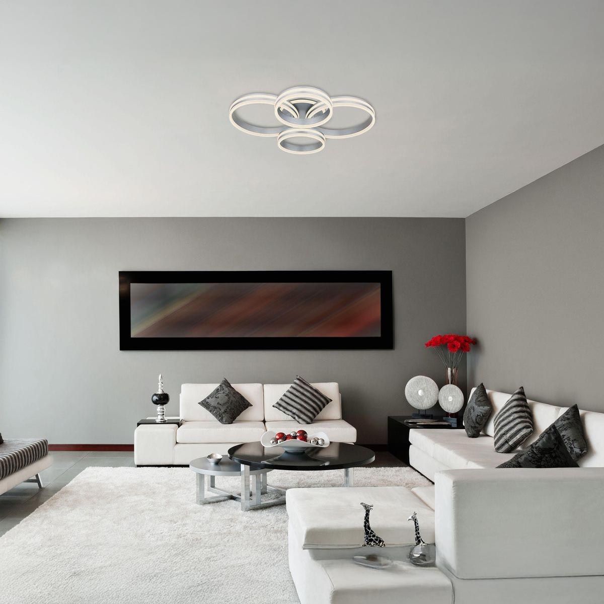 Lampadari & plafoniere: LED Deckenleuchte, CCT, 85 cm x 68 cm – Nuovo (secondo la descrizione) da Kreuzlingen venduto da Smart-Light 1