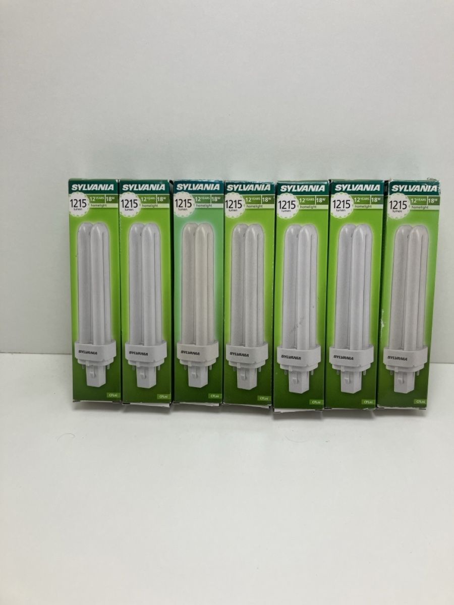 Lampen: 7 Sylvania 18W G24d-2 Leuchtmittel – Neu und originalverpackt aus Bilten von Rocky1291