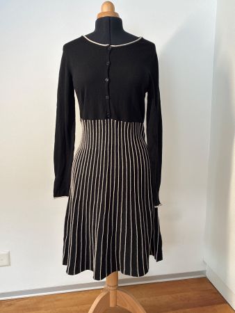 Appartes Strickkleid (Merino und Baumwolle) von Enna Gr