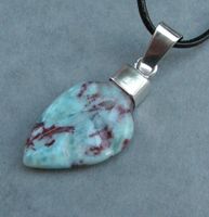 ♥ LARIMAR ANHÄNGER - SILBER / RAR - EDEL - SCHÖN ♥