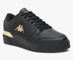 Baskets Kappa noires et dorées