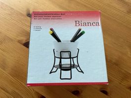 SCHOKOLADEN - FONDUE - SET,   NEU&OVP