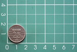 währung nederlande 25 cent 1992