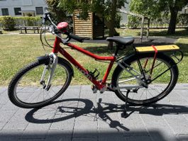 Woom 5 (24”) Rot inkl. Zubehörpaket - Neuzustand