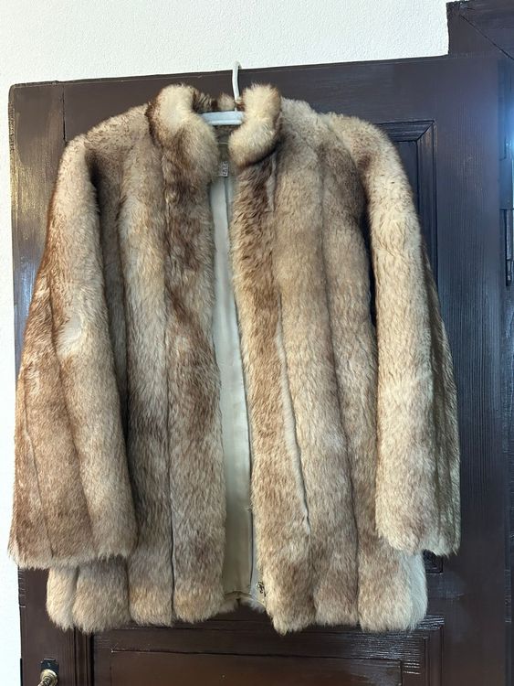 Tiktok Video Mango Pelzmantel Gil Bret Pelzmantel (Gebraucht) In