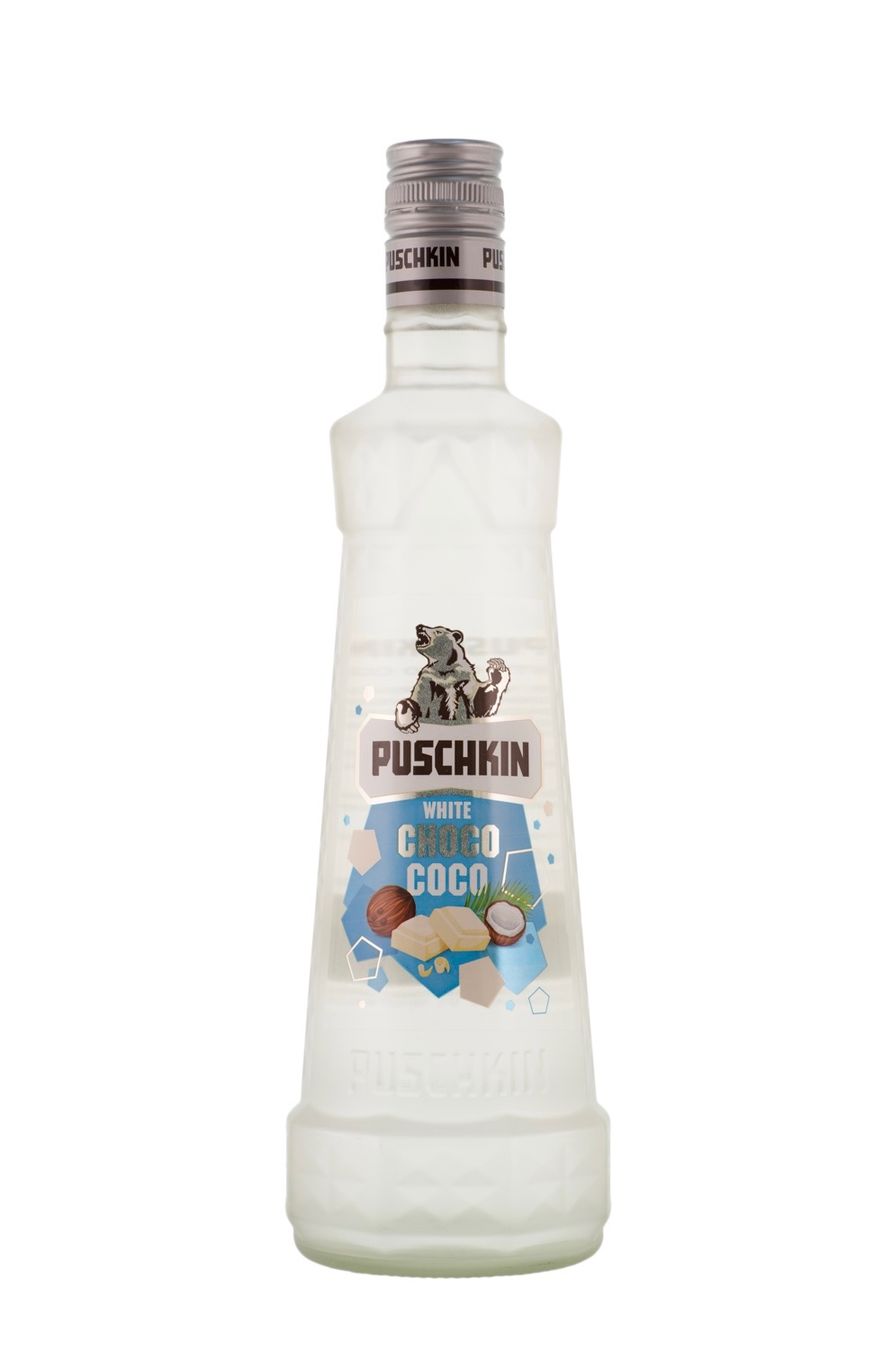 Bevande alcoliche: Puschkin With Choco Coco 7dl Likör mit Wodka – Nuovo e nell'imballaggio originale da Basel venduto da Seifehuesli