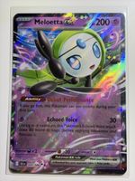 Meloetta EX Pokémon Karte Black Bolt ⭐️⭐️ 044/086 🇬🇧