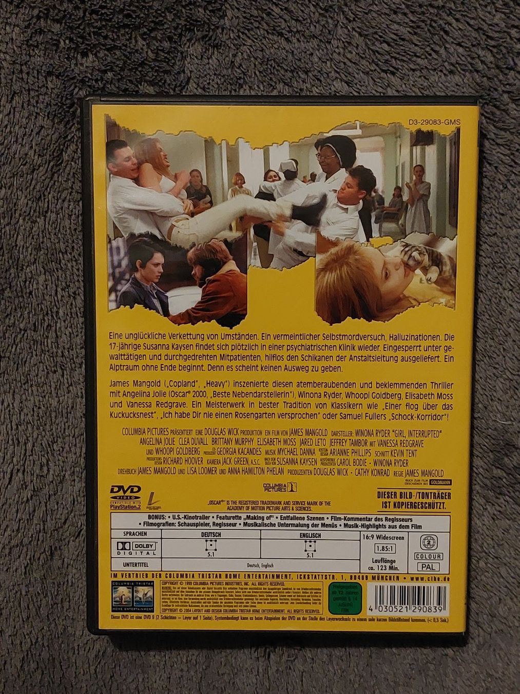 Alle DVDs: DVD Durchgeknalt mit Angelina Jolie – Gebraucht aus Schönengrund von ThuleA 1