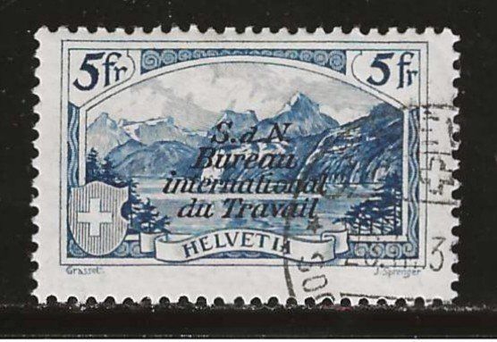 Tutti i francobolli: Genfer Ämter B.I.T  Serie Nr. 29  : KP 120.-- – Usato da Gümligen venduto da Geniusbuy