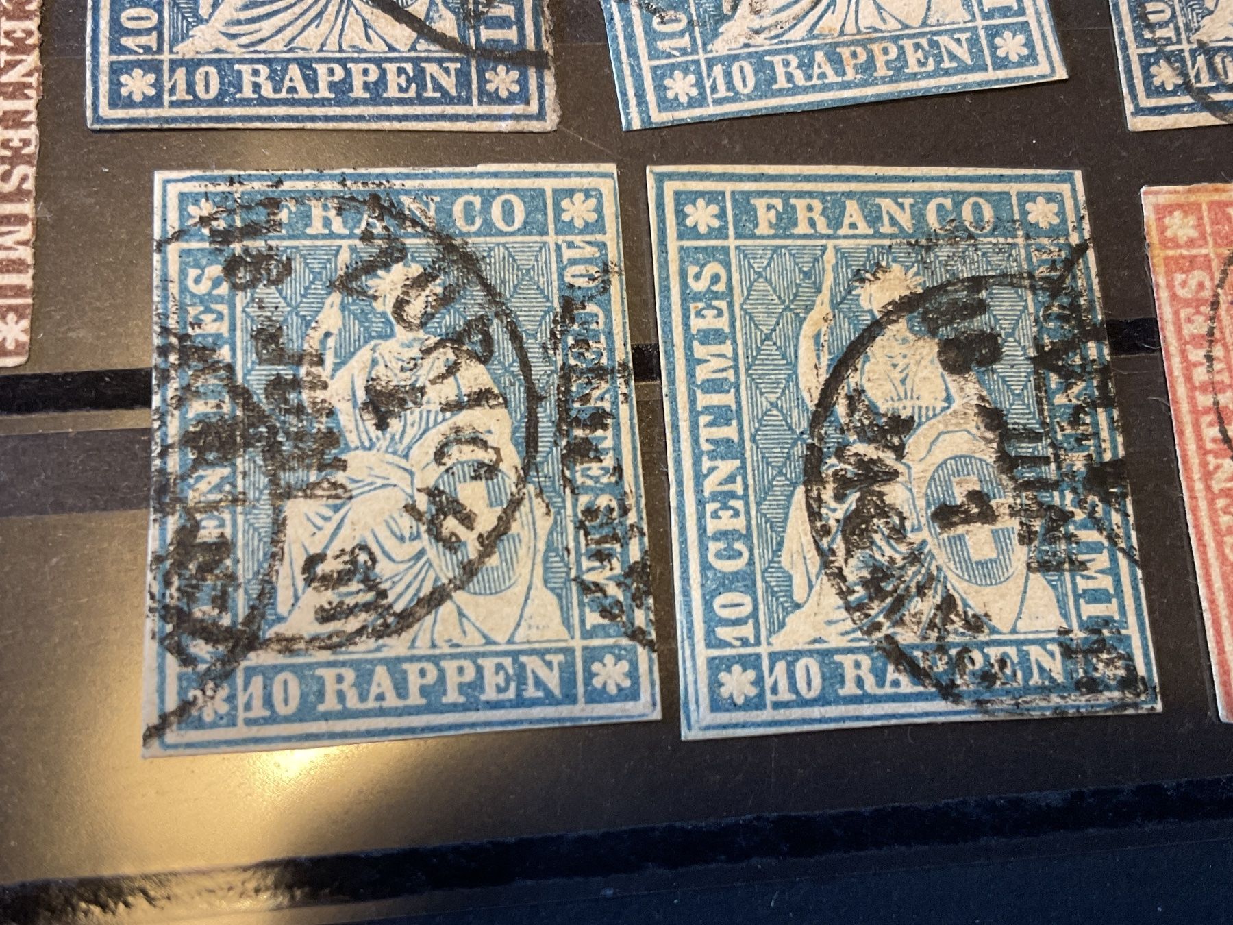 Alle Briefmarken: Strubel Lot – Gebraucht aus Laupen BE von Infulaenzer-5 2