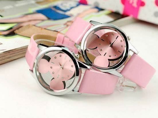 Orologi: Damenuhr Mickey Design – Nuovo e nell'imballaggio originale da Gurmels venduto da Swisspod 1