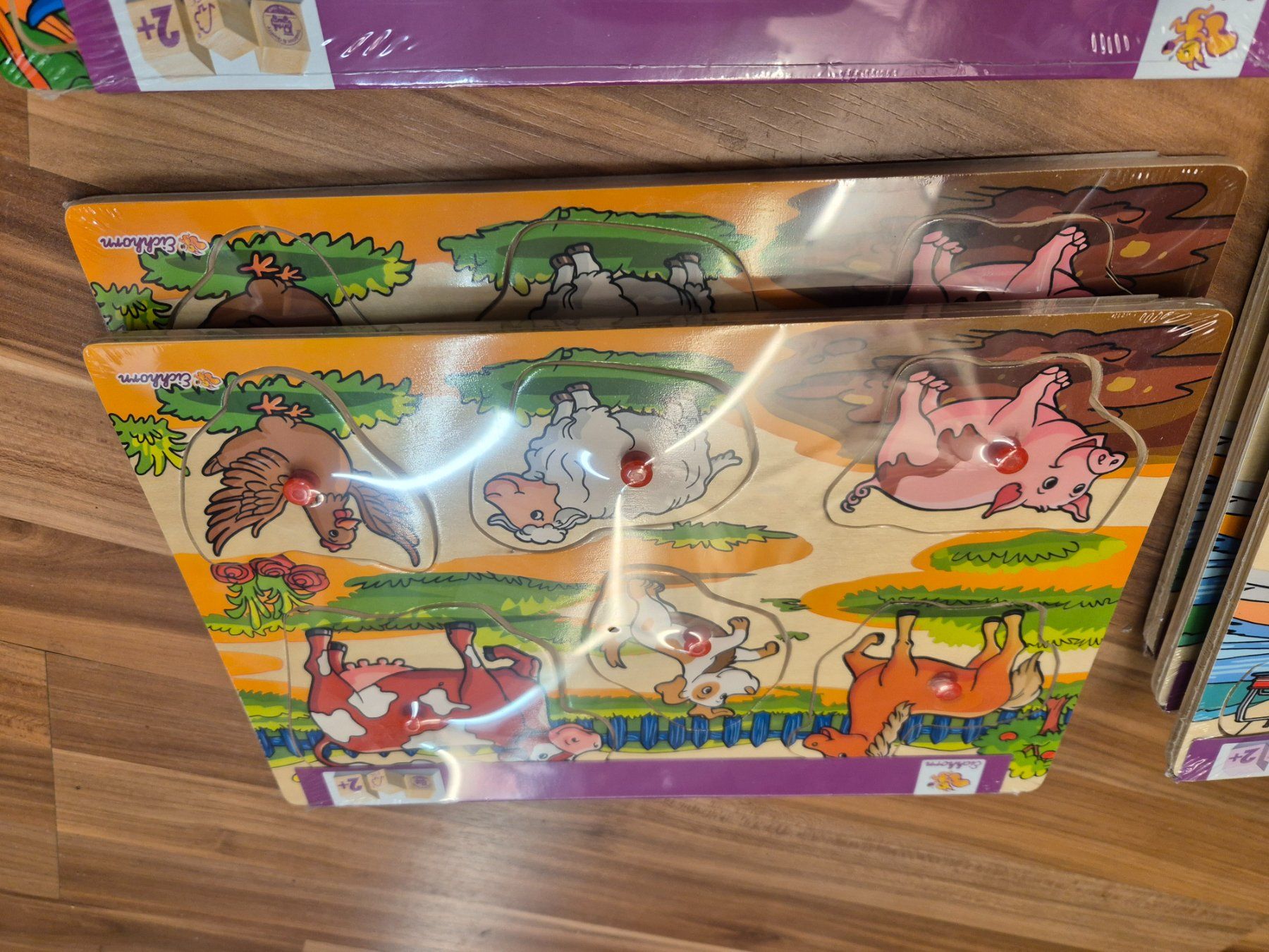 Eichhorn Puzzle: 1 Holzpuzzle Eichhorn div. Sujets – Nuovo e nell'imballaggio originale da Schwarzenburg venduto da Flamingo07 5