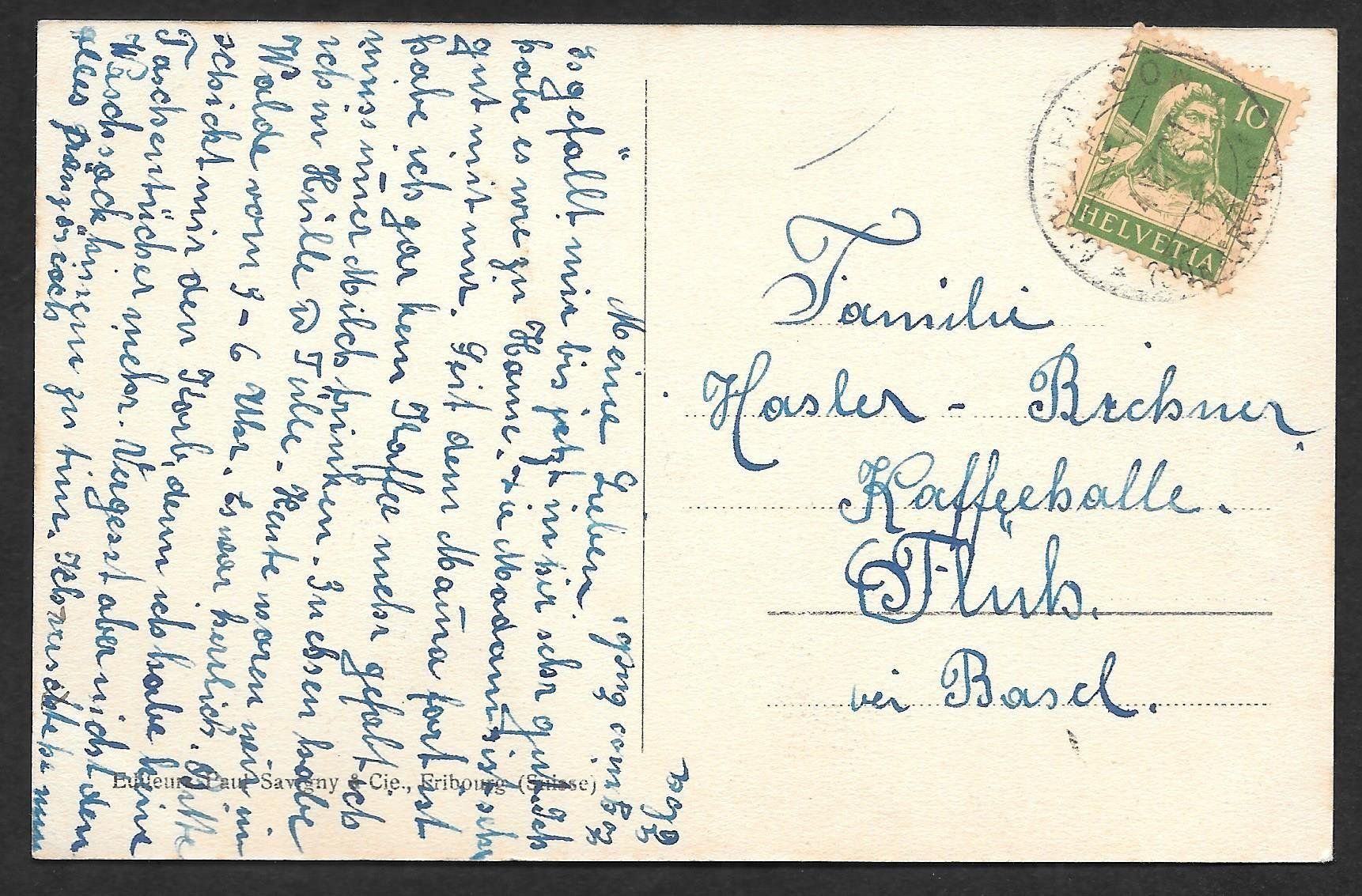 Cartoline postali: Montfaucon Milieu du village – Usato da Olten venduto da clotaldi 1