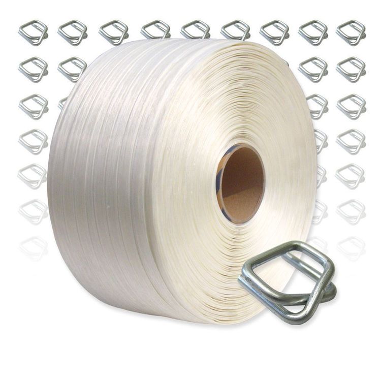 VEMATEC Polyester-Umreifungsband 9 mm, 500 m, bis 250 kg reißfest, auch