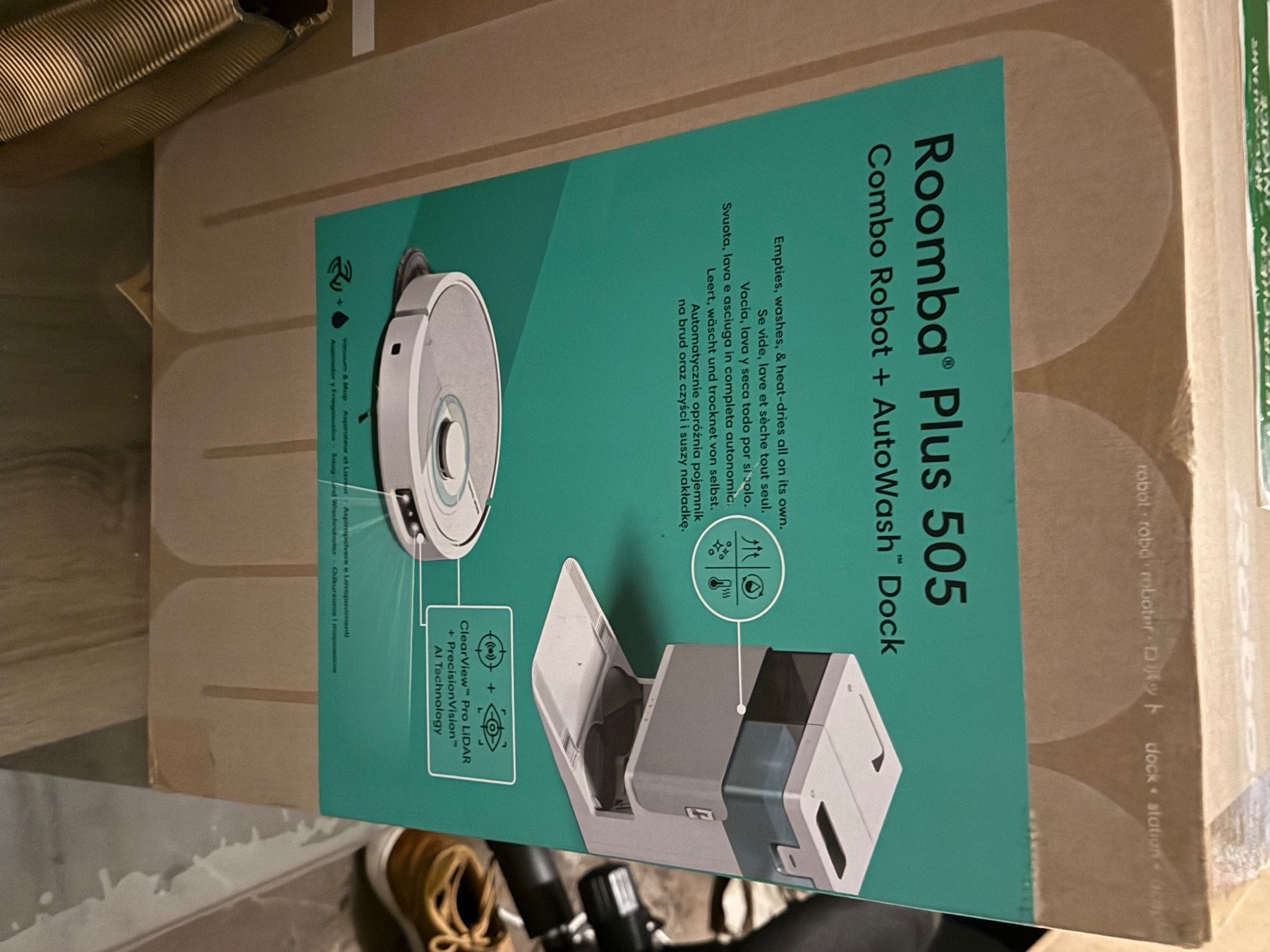 Aspirapolveri & Accessori: Roomba Combo Plus 505 - Saugroboter mit Wischfunktion! – Usato da Schmitten FR venduto da leu_psw5