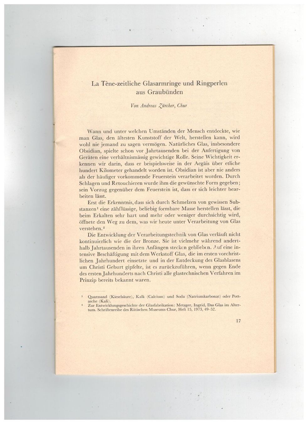 Libri: Archäologie: Latènezeitliche Glasarmringe – Nuovo (secondo la descrizione) da Biel-Benken BL venduto da rud_yc8p