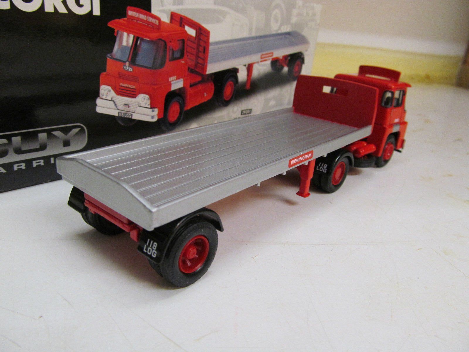 Corgi Toys Kit di modellismo & Modellini statici: CORGI 29201  GUI WARRIOR  PLATFORM  TRAILER  1:50 – Nuovo (secondo la descrizione) da Grueningen venduto da malamut56 4